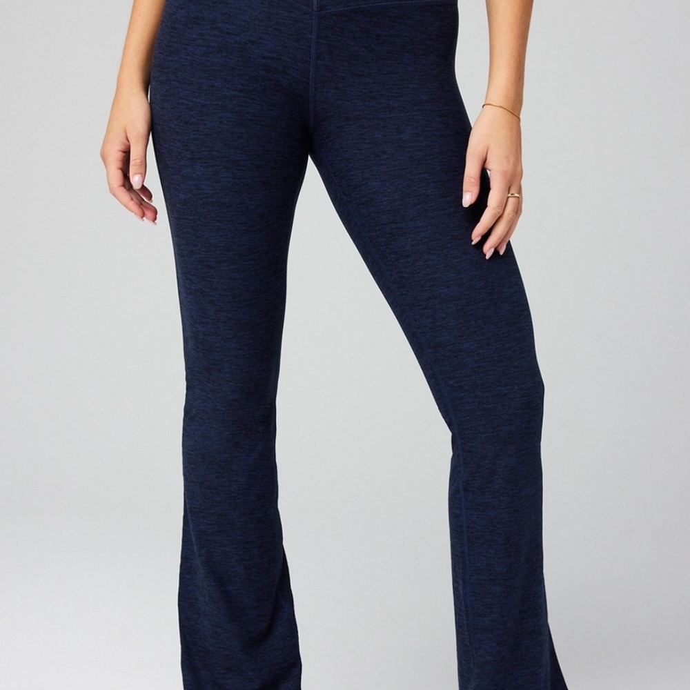 HeatherFlex High Waisted Mini Flare